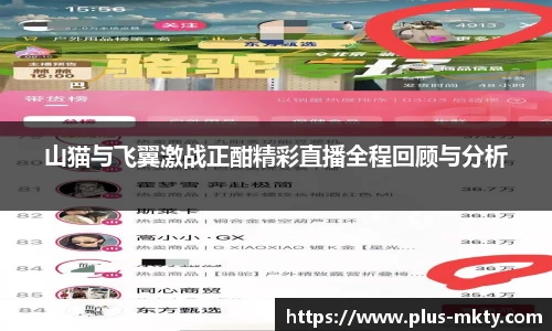 山猫与飞翼激战正酣精彩直播全程回顾与分析